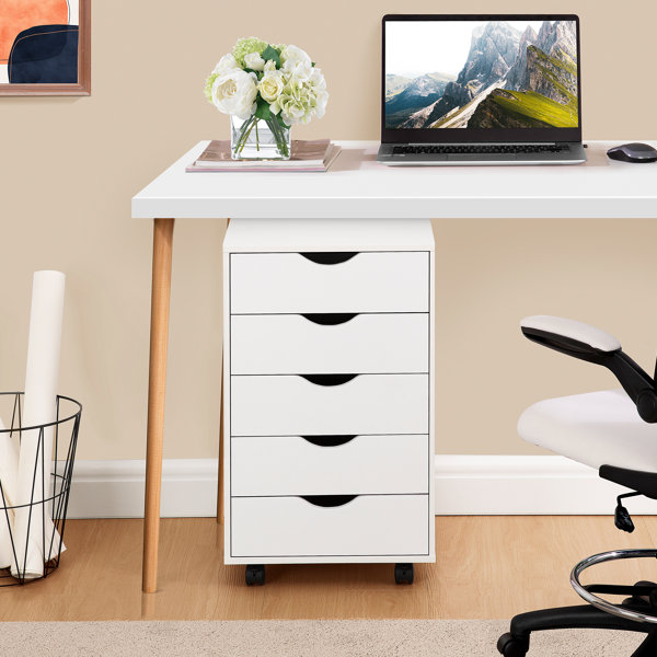 Latitude Run® 16" Wide 5 Drawer Office Storage File Under Desk